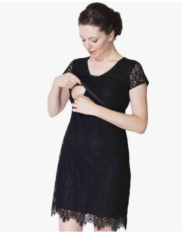 VESTIDO ELLA - NEGRO - Imagen 3